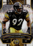 2024 James Harrison Topps Resurgence WHITE SURGE JERSEY NUMBER 92/125 Pittsburgh Steelers #85