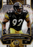 2024 James Harrison Topps Resurgence WHITE SURGE JERSEY NUMBER 92/125 Pittsburgh Steelers #85