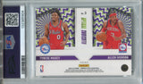 2024 Tyrese Maxey Allen Iverson Panini Donruss Optic Basketball OPTICAL ILLUSION PURPLE PSA 10 #3 PHILADELPHIA 76ERS 5904