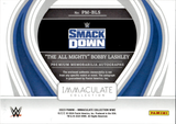 2023 "The All Mighty" Bobby Lashley Panini Immaculate Collection WWE GOLD PREMIUM JUMBO SHIRT AUTO 05/10 AUTOGRAPH RELIC #PM-BLS Friday Night Smackdown