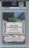 2024 Dansby Swanson Topps Chrome Cosmic ORANGE GALACTIC REFRACTOR AUTO 05/25 AUTOGRAPH PSA 9 #DS Chicago Cubs 3038
