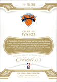 2018-19 Charlie Ward Panini Flawless SILVER AUTO 23/25 AUTOGRAPH #FA-CWD New York Knicks
