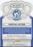 2017-18 Christian Laettner Panini Crown Royale DIE CUT AUTO 57/75 AUTOGRAPH #CA-CLT Minnesota Timberwolves