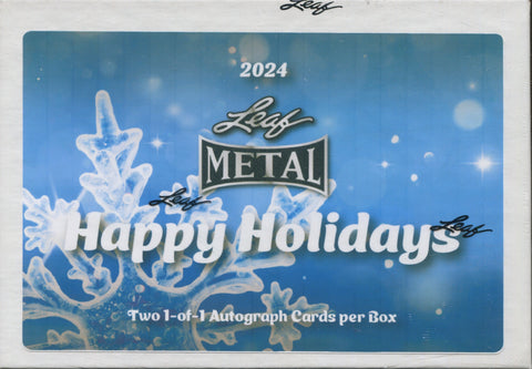 2024 Leaf Metal Happy Holidays Multi-Sport Hobby, Box