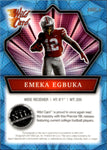 2021 Emeka Egbuka Wild Card Alumination BLUE ROOKIE AUTO 22/35 AUTOGRAPH RC #ANBC-A Tampa Bay Buccaneers