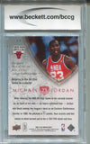 2009-10 Michael Jordan Upper Deck MJ LEGACY COLLECTION GOLD BCCG 10 #17 Chicago Bulls HOF 9153