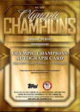 2026 Shaun White Topps Chrome US Olympics OLYMPIC CHAMPIONS AUTO 04/35 AUTOGRAPH #OC-SW TEAM USA