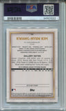2020 Kwang-Hyun Kim Topps Gallery ROOKIE RC PSA 8 #5 St. Louis Cardinals 1022