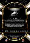 2020 Jalen Hurts Panini Select CONCOURSE ROOKIE RC #50 Philadelphia Eagles 1