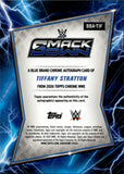 2026 Tiffany Stratton Topps Chrome WWE BLUE BRAND AUTO AUTOGRAPH #BBA-TIF Friday Night Smackdown 1