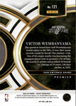 2023-24 Victor Wembanyama Panini Select ORANGE SHOCK PREMIER LEVEL ROOKIE RC #121 San Antonio Spurs