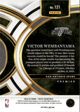2023-24 Victor Wembanyama Panini Select ORANGE SHOCK PREMIER LEVEL ROOKIE RC #121 San Antonio Spurs
