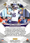 2024 Will Reichard Panini Phoenix BLUE ROOKIE 47/50 RC #247 Minnesota Vikings