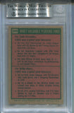 1975 Zoilo Versalles Topps BAS AUTHENTIC AUTO AUTOGRAPH #203 Detroit Tigers 3616
