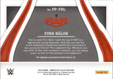 2023 Finn Balor Panini Immaculate Collection WWE PAST AND PRESENT RED AUTO 21/25 AUTOGRAPH #PP-FBL Monday Night Raw