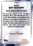2025 Ruth Bat-Seraph Topps Chrome Marvel Studios DEBUT BLACK REFRACTOR "THE SNAP" VARIATION 05/10 #S-169 Captain America