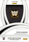 2022 Stan Hansen Panini Immaculate WWE HERALDED SIGNATURES AUTO 79/99 AUTOGRAPH #HS-SHS WWE Legend