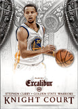 2014-15 Steph Curry Panini Excalibur KNIGHT COURT #10 Golden State Warriors 1
