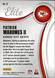 2025 Patrick Mahomes Donruss Elite THE ELITE 471/799 #9 Kansas City Chiefs