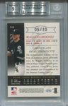 2003 Magglio Ordonez Leaf Limited MONIKER JERSEY AUTO 09/10 AUTOGRAPH RELIC BGS 9/9 #116 Chicago White Sox 0029