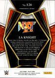 2022 LA Knight Panini Select RED PREMIER LEVEL 110/149 #126 NXT