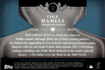 2011 Cole Hamels Topps Tier One TOP SHELF RELIC JERSEY 345/399 #TSR-25 Philadelphia Phillies