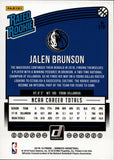 2018-19 Jalen Brunson Panini Donruss RATED ROOKIE RC #179 Dallas Mavericks 3