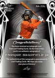 2023 Enrique Bradfield Jr. PURPLE FOIL ROOKIE AUTO 10/10 AUTOGRAPH RC #BA-EBJ Baltimore Orioles