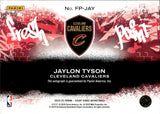 2024-25 Jaylon Tyson Panini Court Kings RED ROOKIE FRESH PAINT AUTO 33/99 AUTOGRAPH RC #FP-JAY Cleveland Cavaliers