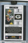 2024 MarShawn Lloyd Panini One GREEN ORIGINALS ROOKIE PATCH 22/25 RELIC #OOP-MLD Green Bay Packers