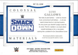 2024 Luke Gallows Relic Panini National Treasures WWE Colossal Materials 08/25 #CL-LGW Friday Night Smackdown