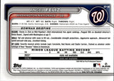 2024 Angel Feliz Bowman Chrome 1ST BOWMAN PROSPECTS GOLD REPTILIAN REFRACTOR 33/50 #BCP198 Washington Nationals