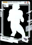 2023 Will Levis Panini Clearly Donruss GOLD ROOKIE RC #94 Tennessee Titans