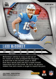 2024 Ladd McConkey Panini Prizm PURPLE PULSAR ROOKIE RC #385 Los Angeles Chargers