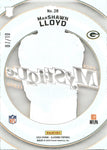 2024 MarShawn Lloyd Panini Illusions GREEN MYSTIQUE ROOKIE 07/10 RC #28 Green Bay Packers
