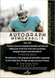 2024 Tyreek Hill Leaf In the Game Used RED JERSEY AUTO 3/4 AUTOGRAPH RELIC #IGA-TH2 Miami Dolphins