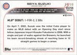 2022 Seiya Suzuki Topps Update Series ROOKIE VINTAGE STOCK 04/99 RC #US259 Chicago Cubs