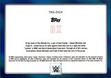 2025 Triple H Shawn Michaels Topps Chrome WWE ORANGE REFRACTOR TAG TEAM DX #TAG-DGX WWE HOF