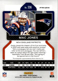 2021 Mac Jones Panini Prizm No Huddle ROOKIE DISCO AUTO AUTOGRAPH RC #336 New England Patriots