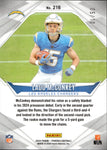 2024 Ladd McConkey Panini Phoenix ROOKIE GOLD 05/10 RC #216 Los Angeles Chargers