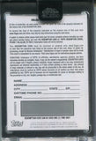 2026 Zach Edey Topps Chrome Black ORANGE IVORY AUTO AUTOGRAPH REDEMPTION #IA-ZE Memphis Grizzlies