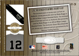 2011 Wade Boggs Donruss Classics CLASSIC COMBOS BAT JERSEY NO SERIAL NUMBER RELIC #CC-20 New York Yankees HOF