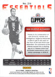 2018-19 Shai Gilgeous-Alexander Panini Chronicles ESSENTIALS ROOKIE Los Angeles Clippers #216