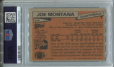 1981 Joe Montana Topps ROOKIE RC PSA 6 #216 San Francisco 49ers HOF 3902