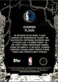 2025-26 Cooper Flagg Topps Chrome Cactus Jack ROOKIE RC #61 Dallas Mavericks 5