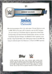 2025 Shinsuke Nakamura Topps Chrome GOLD GEOMETRIC REFRACTOR 18/50 #51 Friday Night Smackdown
