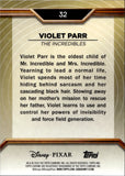 2025 Violet Parr Topps Disney Pixar Gold TURNING RED ETCH 45/99 #32 The Incredibles