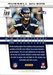 2013 Russell Wilson Panini Prizm HOLO SILVER #189 Seattle Seahawks