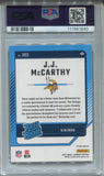 2024 J.J. McCarthy Panini Donruss PINK OPTIC PREVIEW RATED ROOKIE RC PSA 10 #303 Minnesota Vikings 1840