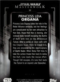 2020 Princess Leia Organa Topps Masterwork GREEN 88/99 #50